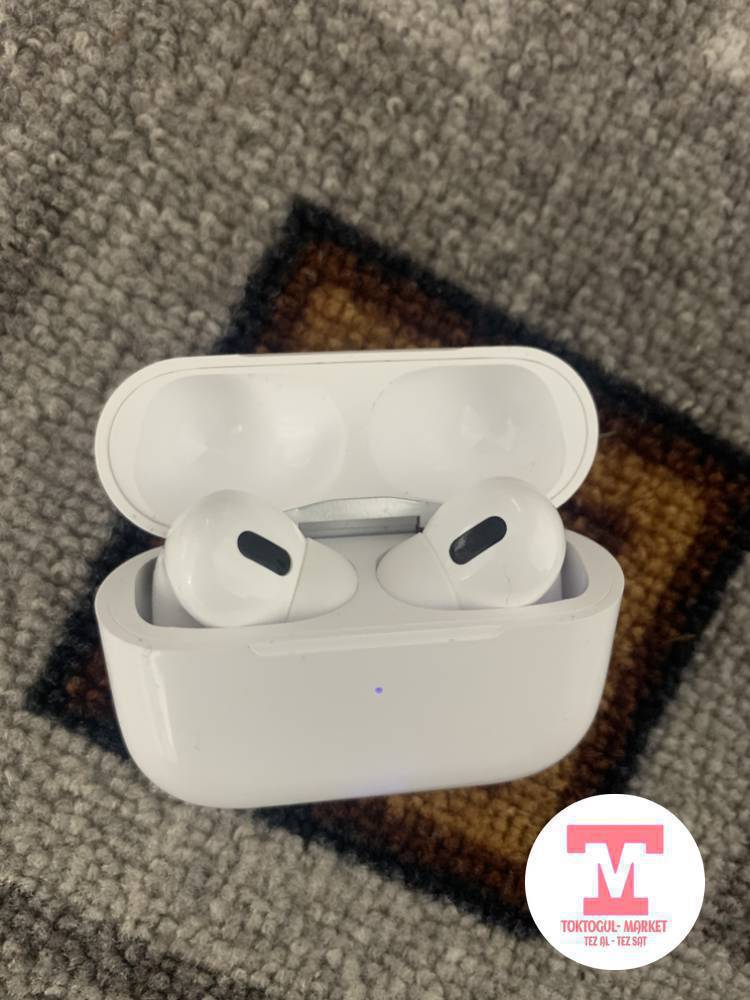 AirPods Pro сатылат 1300 алгам 500 го берем тушу жоллдору жок