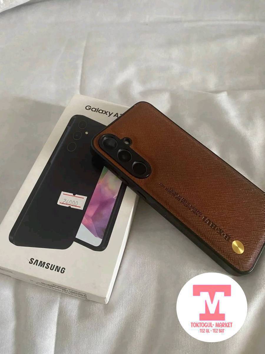 САМСУНГ А35 5G 6/128
Баары иштейт 100% гарантия
Чехол+наушник=🎁🎁
Аз эле болгон алганыма, акча керек болуп жатат тез арада.