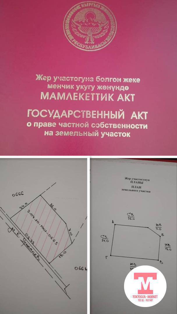 Там сатылат, там Үч-Теректе. Баасы келишим түрдө.
