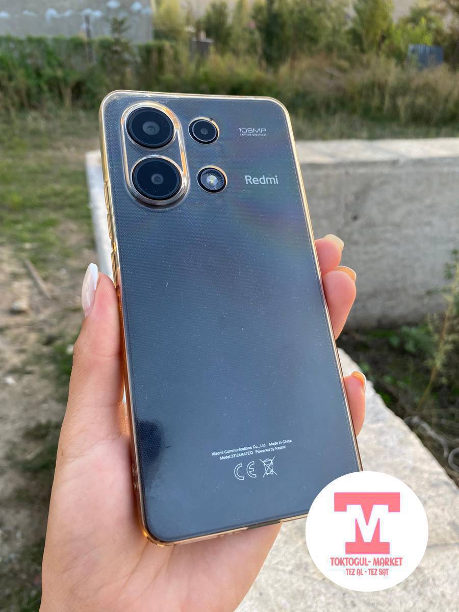 Срочно Redmi Note 13 телефону сатылат
Состояние отличное, память 8/128
Срочно баасы 9700сом