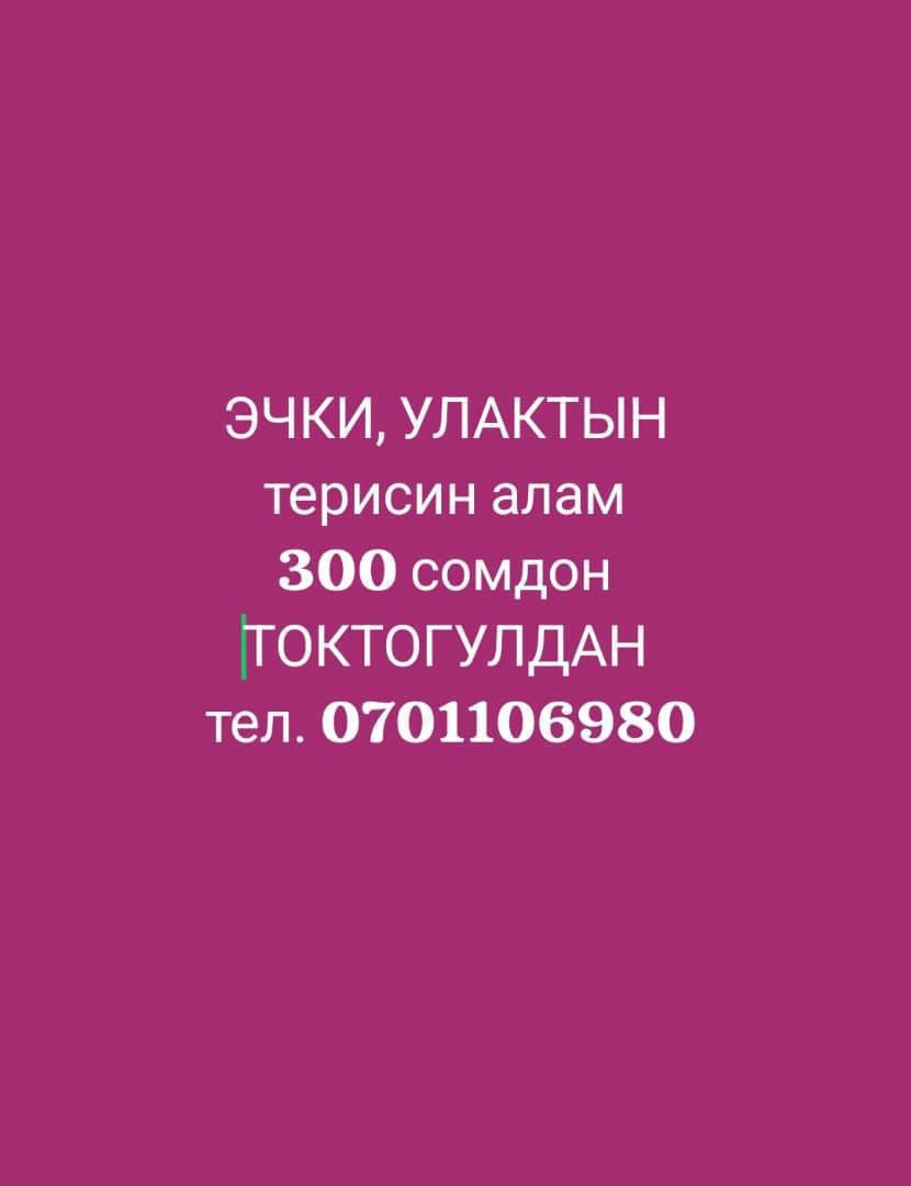 Тери алабыз эчки улак.