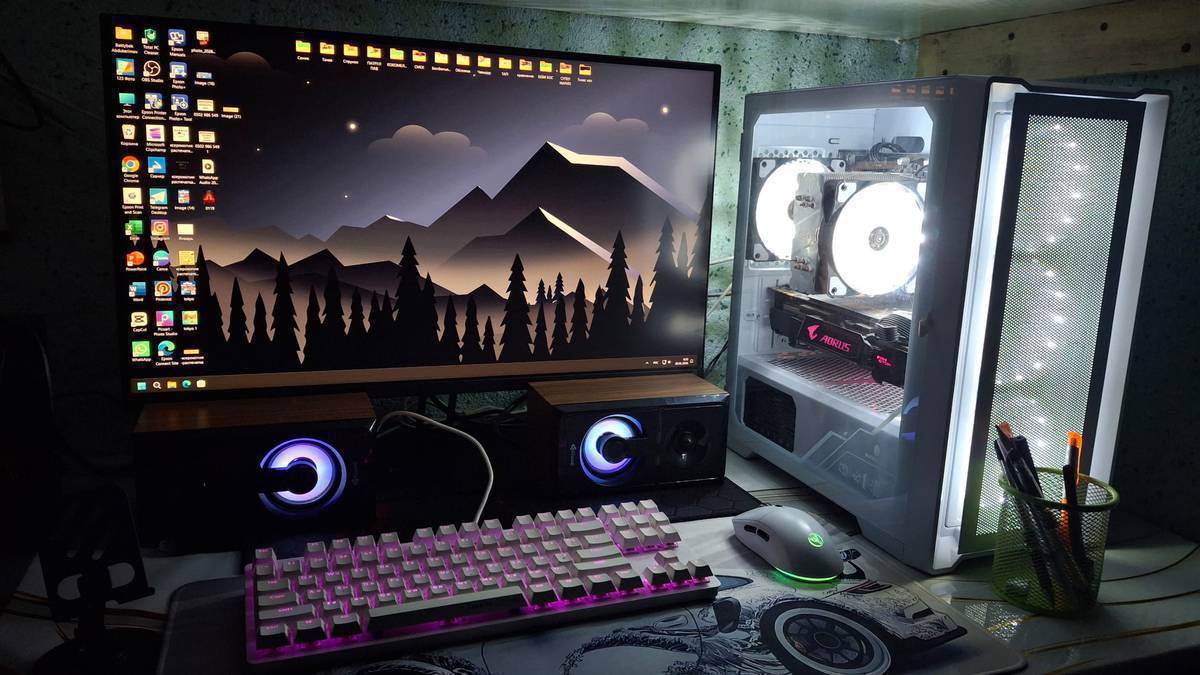 Игровой компьютер сатылат. 55 000 сом комплект...