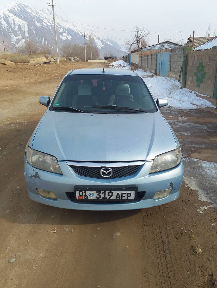 Срочно срочно  мазда 323 сатылат,жылы 2001 объем 1.6 бензин абалы  жакшы баасы 160мин.