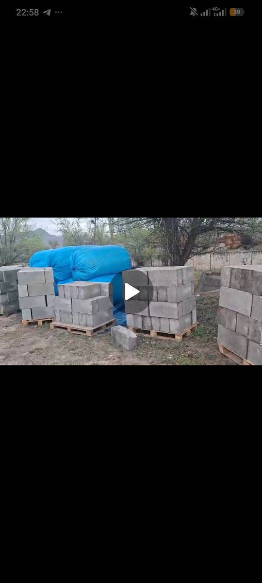 Саламатсыздарбы Токтогулда жаны полистроблок чыгарчуу евростандарттагы ишкана ачылды заказ бериниздер, уч торт кундун ичинде каалаган колечствону чыгарып беребиз, 
Токтогулда качество бойунча биринчи орунда кепилдик беребиз,
Токтогул бойунча доставка бекер! 
Баасы 200сомдон штугуна,
Размери 60×30×20см
Салмагы 14кг
Байланыш жана ватсап номер ☎️ 0501038698