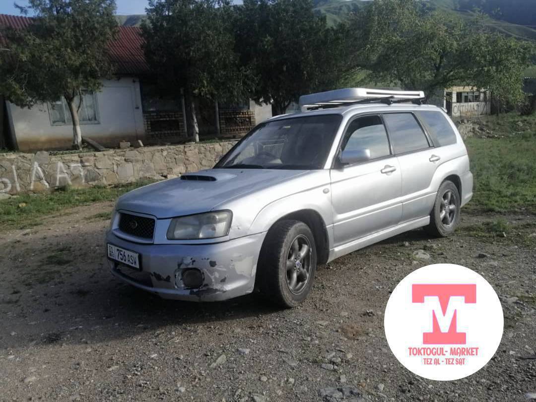 Subaru forester сатылат.
Жылы 2003.
О.б.2.5.турбина.
Бензин. Газ.
Баасы. 470 мин кеми бар. Обмен бар. Степ РФ 3 болсо. 
0508249018.