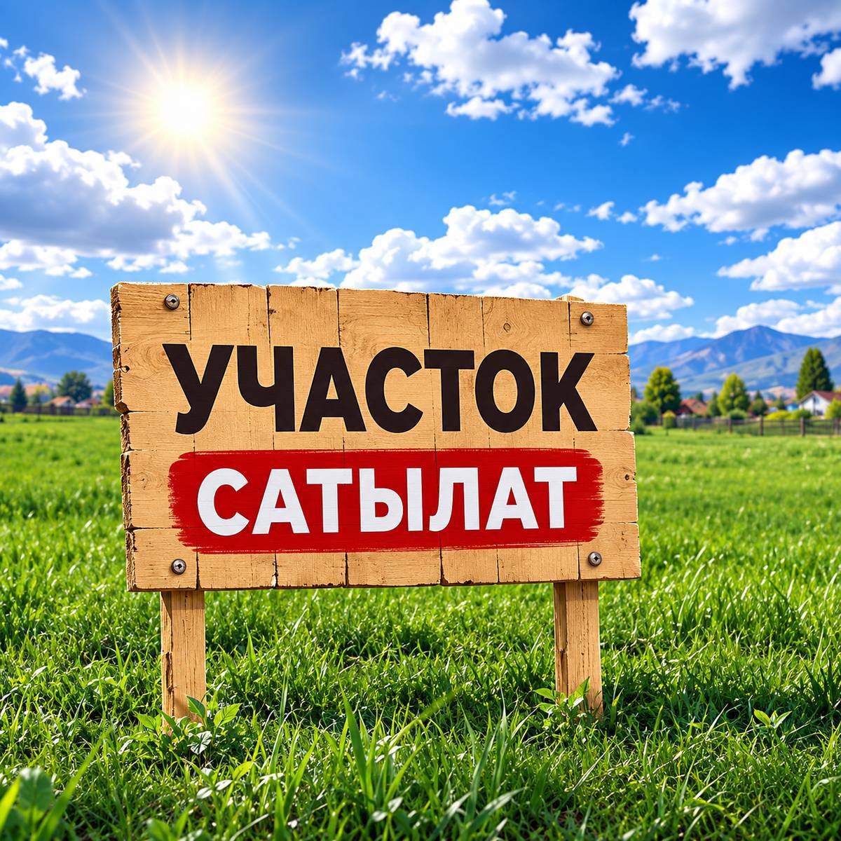 АК жондон подстанция жактан Жер участок сатылат.