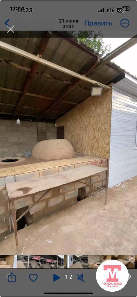 Арендага берилет. Токтогулда базардын ичинде.