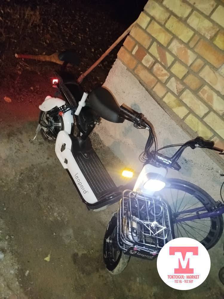 Скутер сатылат почти новый шаардан келген оргинал бүт иштейт срочна 25 миң  таза