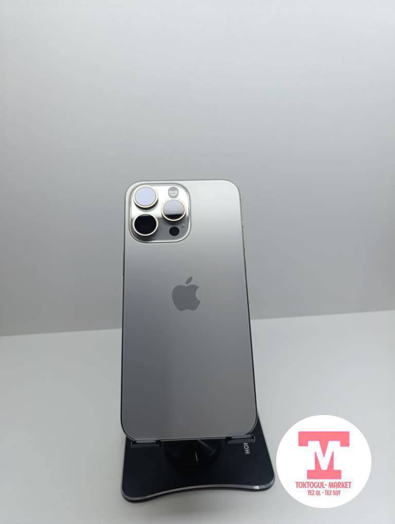 Срочно Айфон 15 про макс сатылат память 256гб акб 96% телефон идеал состояние чийик жок комплект стекло чехол коробка рассрочка жолдору менен да берем банк аркылуу баасы 80000 сом