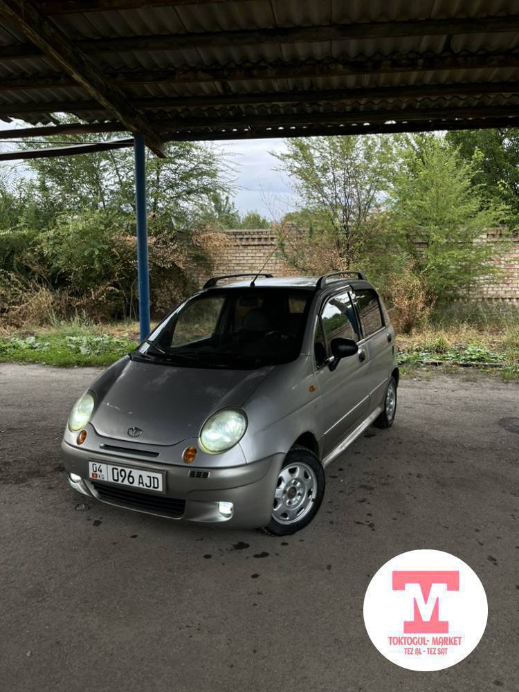 Матиз сатылат жылы 2003 автомат Каробка чирик жок состояния зынк обмен Каралат семеркага