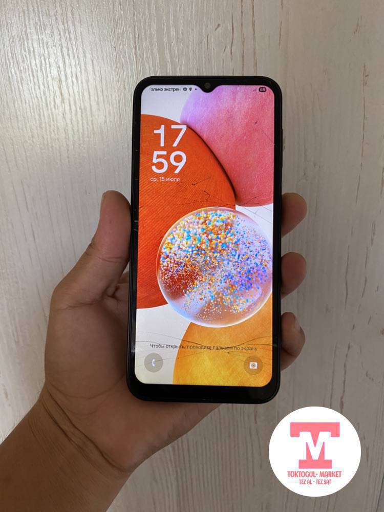 Срочно Samsung Galaxy A14 телефону сатылат. Памяти 128гб, абалы жакшы экранында сыныгы бар иштегени бары жакшы.
Баасы 3500 тушуп беребиз