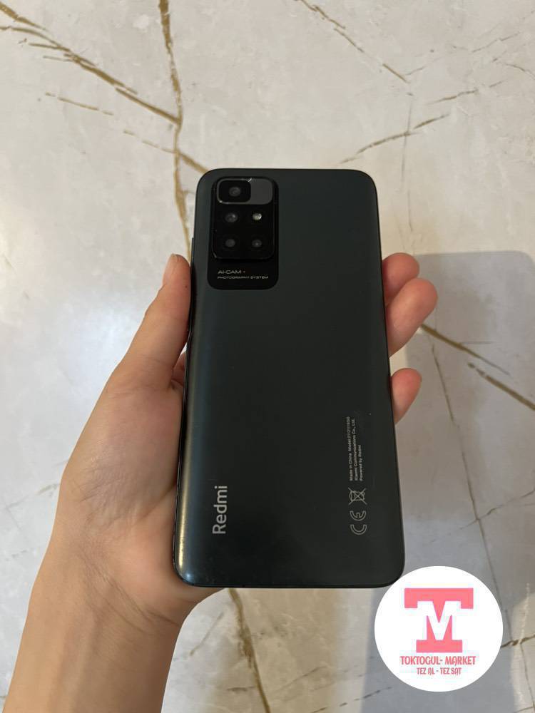 Redmi 10  телефону сатылат,абалы жакшы.
Память 128
Обмен жок 
Баасы 4500