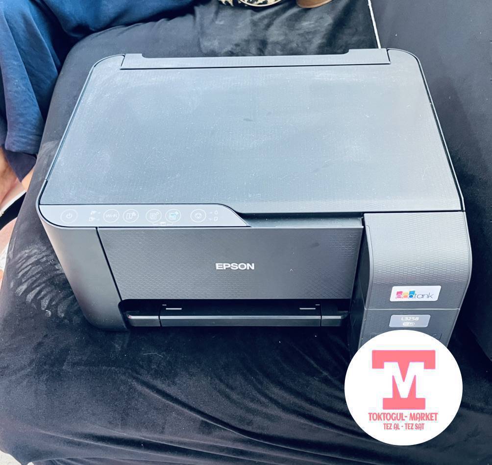 Ассаламу алейкум шашылыш бада сатылат 
10000с 

Принтеры EPSON L3256-L3258
3v1 цветной.
L3256-белого цвета
L3258 черного цвета
гарантия 3 месяца на Завадский брак в комплект идёт-4 баллончика с красками
1 шнур USB
1 шнур питания
Диск с драйверами
Есть подключение через wi-fi
