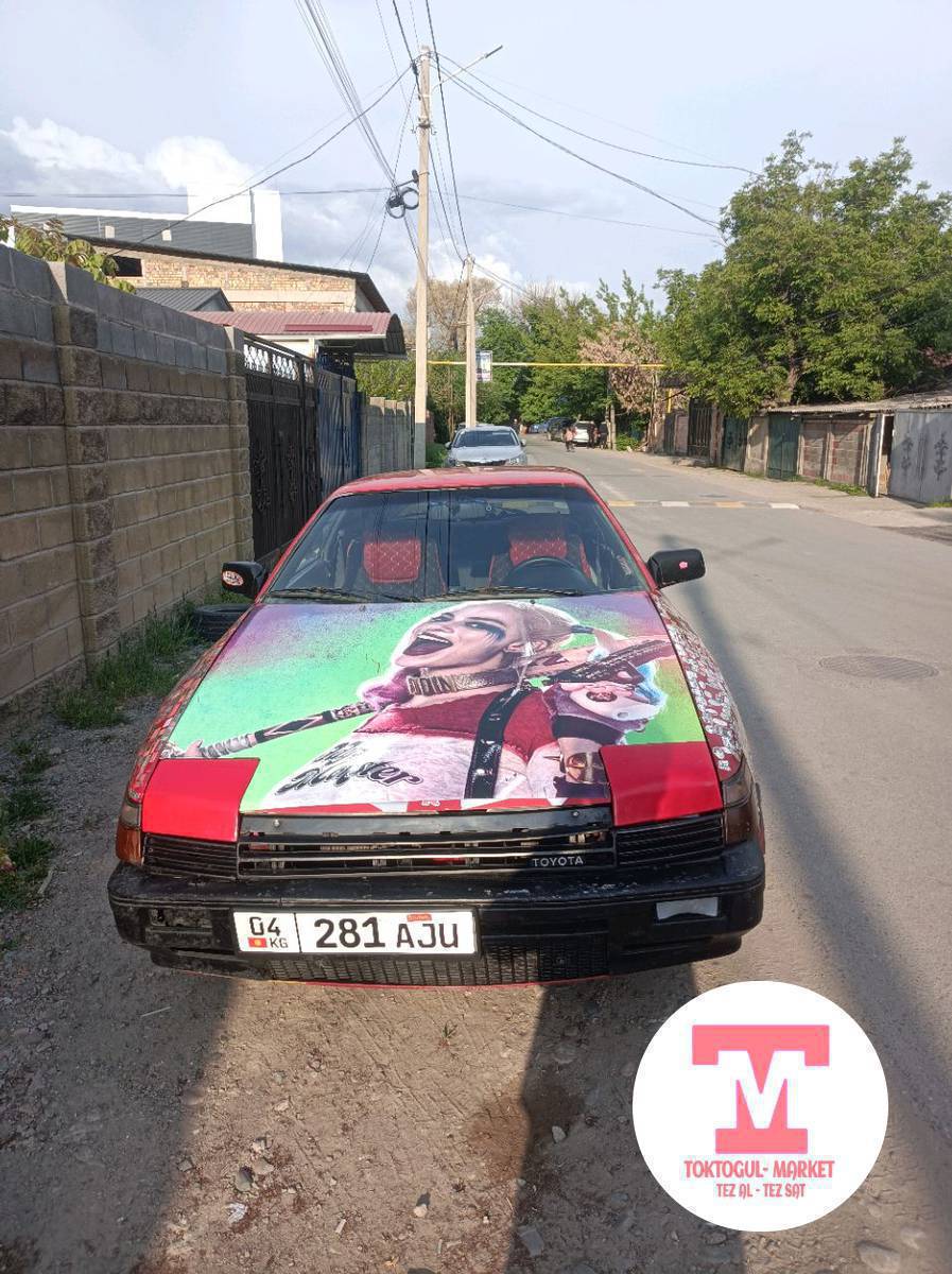 резвый Тойота селика сатылууда 
проекттеги авто унаа купэ жылы 1986
мотор 3S-GE VVTI  2 литр 
билгендер учун