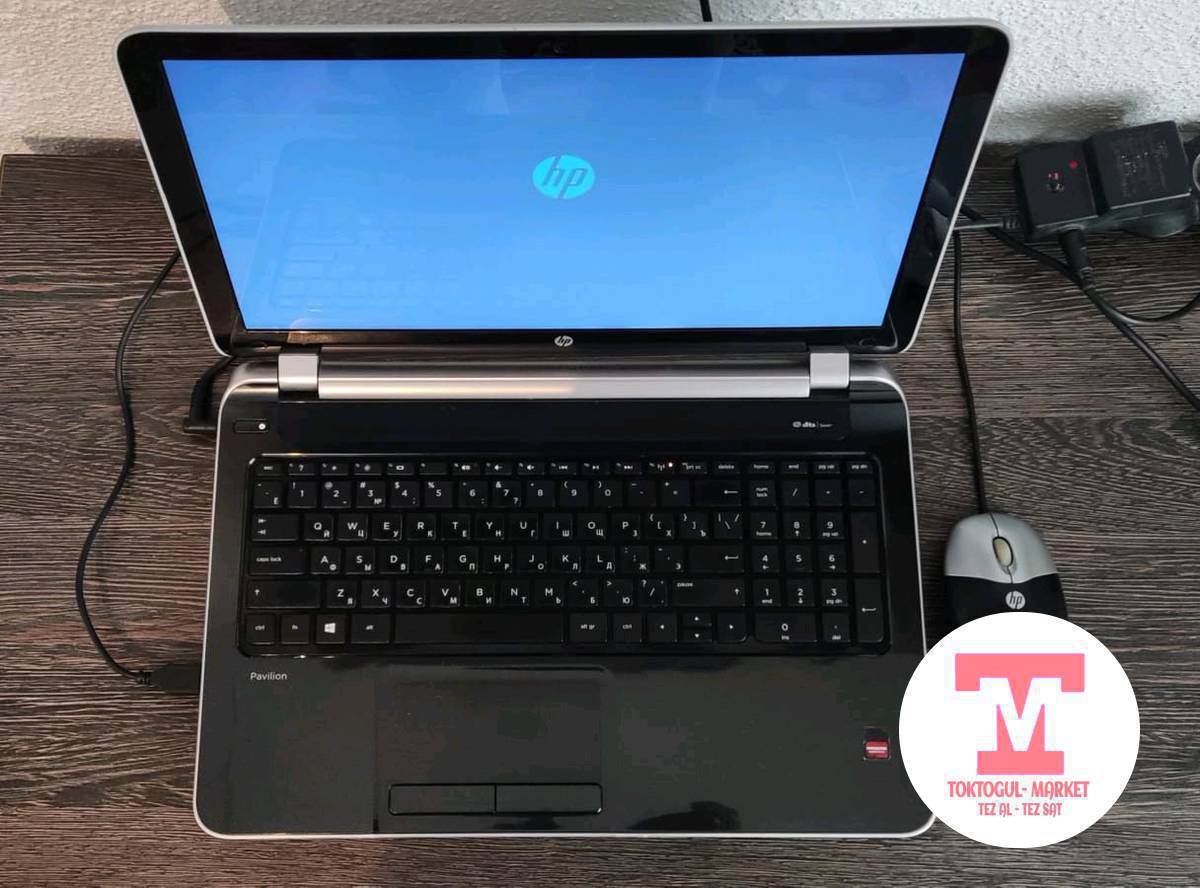 НОУТБУК HP pavilion Core i5
SSD 512. ШУСТРЫЙ,КОМПЛЕКТ СУМКА И МЫШКА,АБАЛЫ  ЖАКШЫ🔥👍