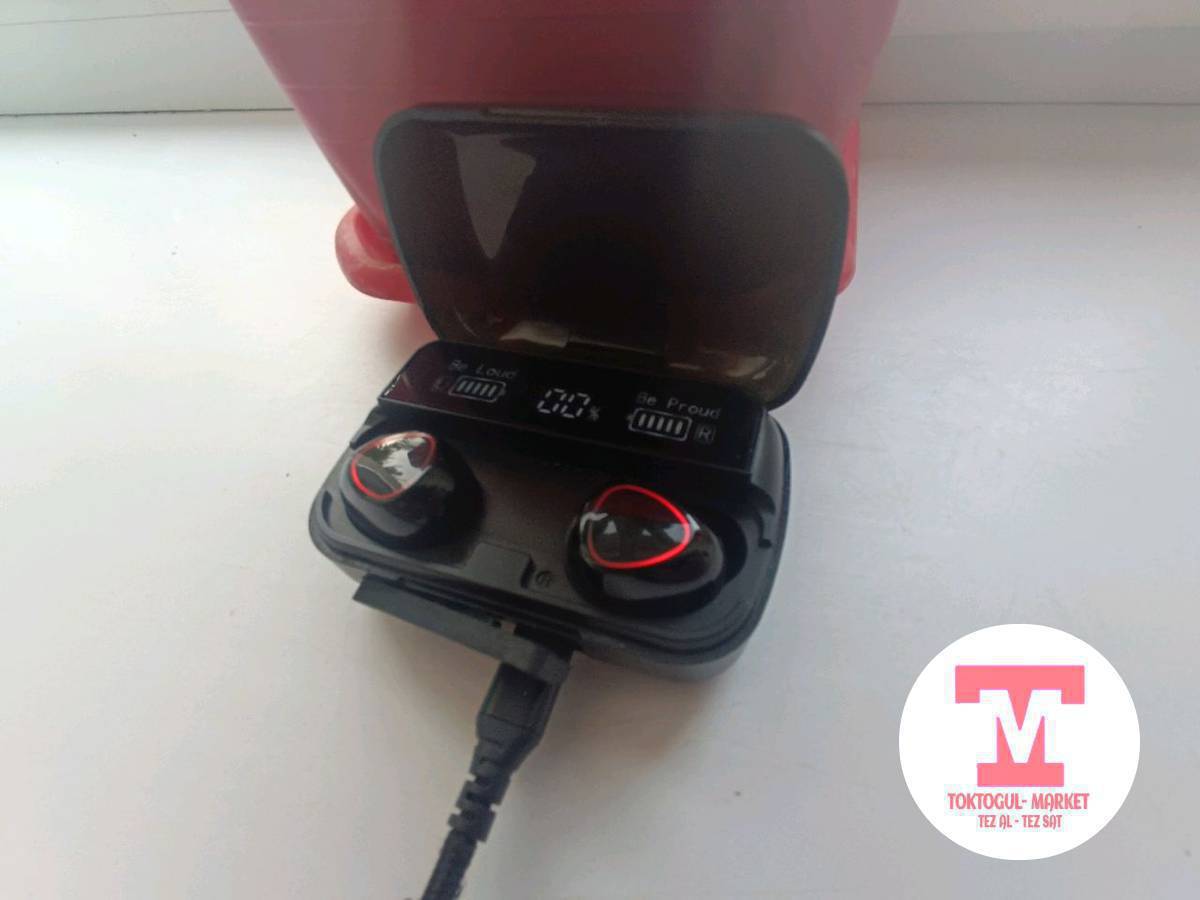 Наушники TWS M10
Цена: 1200
Состояние идеал🚀
Наушник эки жагы иштейт✅
USB зарядка в подарок✅
Наушник Паурбанк телефонду 
Заряттаса болот

Баасын сүйлөшүп көрсөк 
Болот

Байланыш номер 996998992011