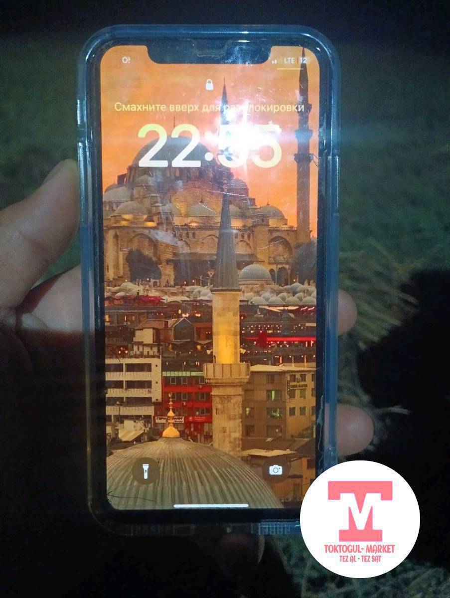 ассалому алейкум жаамат Ушул телефон сатылат айфон х память 256 фейс айди бар АКБ минус алмаштырылган  калганы Бут радной 
баасын суйлошобуз