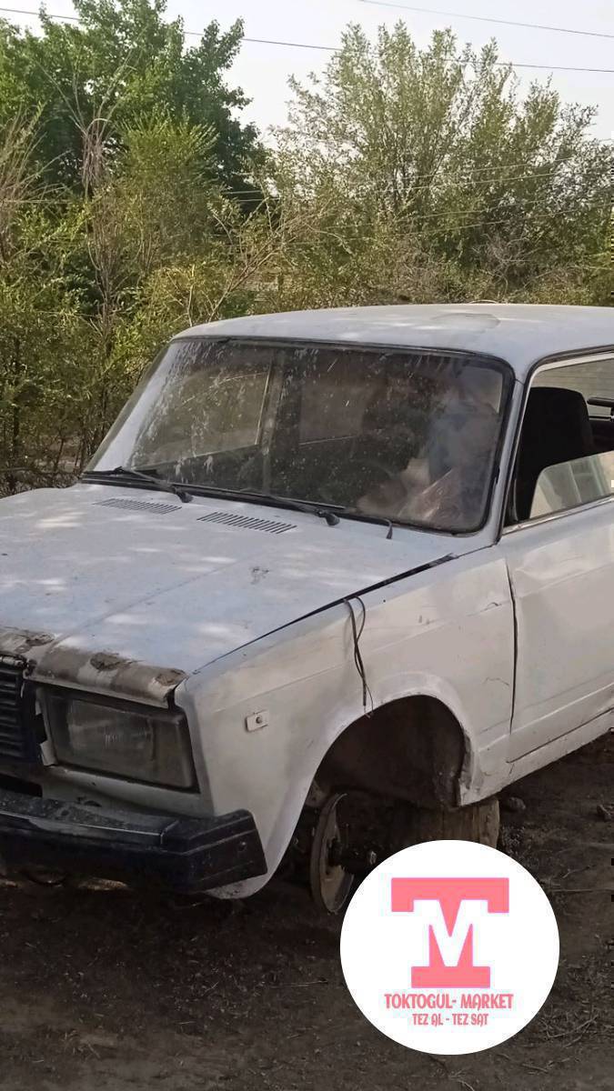 07 Жигули чачылып жатат одрес Манас 2 де Токтогулда