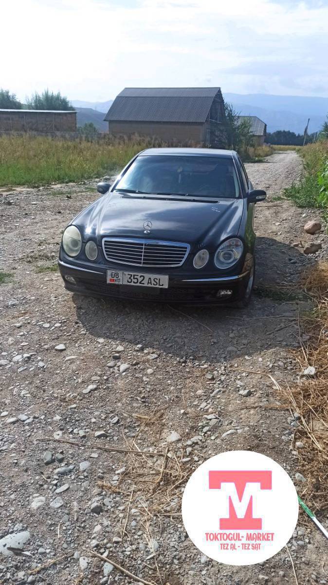 Ушугу Мерс 211 .2,2 дизел турбо СИДАЙ  сатылат ото срочно   журушу тын на ходу   баасы  окончательно 400000 берем  реальный алам дегендер чалгыла . 0505155598