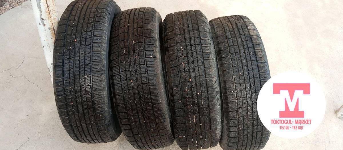 Сатылат 4 штук, комплект, 185/65 R15, 20 күн гана колдонулган, жаңы боюнча, 3000 сомдон