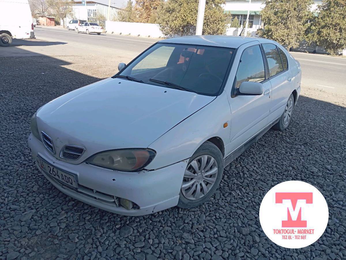 Ассалому алейкум 
Ниссан примера п11 сатылат 2000ж 1.8об 
басы болору 150мин сом жазачу жерлери бар матор каропка жакшы