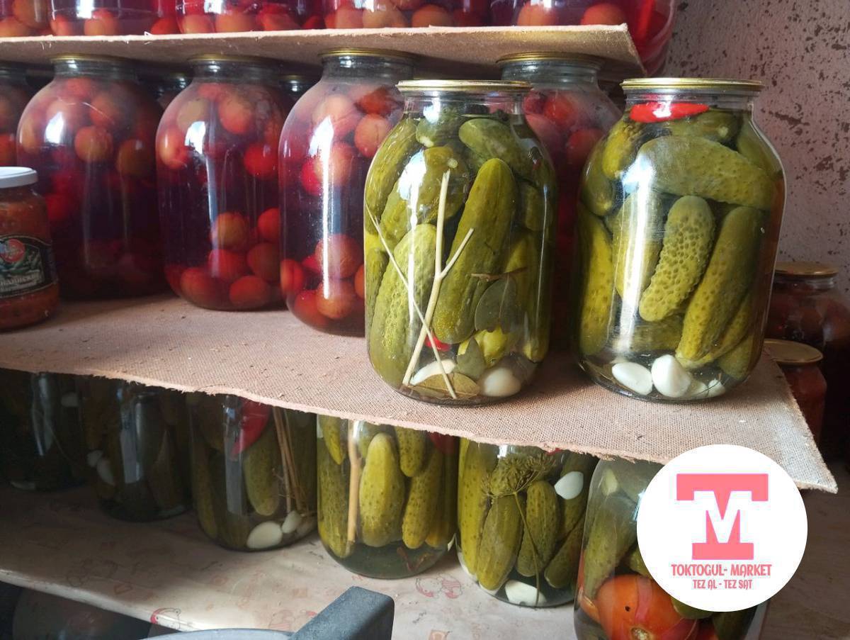 компот туздалган бадыран сатылат