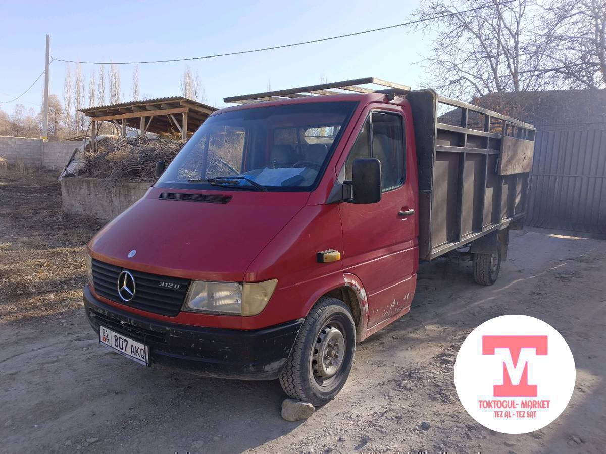 срочно ❗ ээсин издейт 
Мерседес спринтер 312 
2.9 тдй 
мотор коробка идеал фары лед 
балон 8 слой 
рама усиленная любой ишке даяр 
обменге варианттар болсо женил машинага болот
