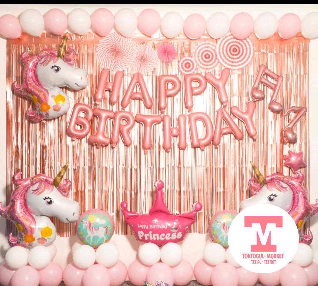 Туулган кунго жасалгалоо сатылат,кыздарга ,даяр баары уйлонгон