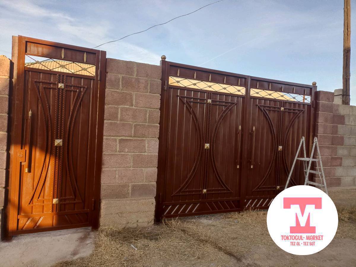 Ворота забор краситетебиз.