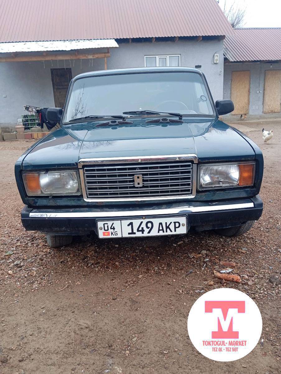 ваз 2107 эзин издейт жылы 2007 матор каропка жакшы  машына нахаду