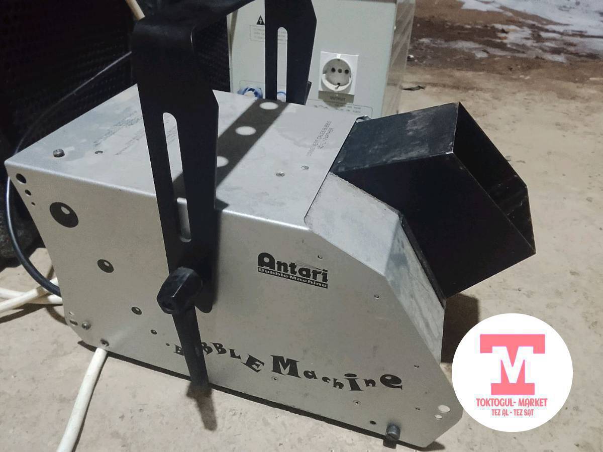 мыльный пузырь генератор Жана свето лазер музыкальный сатылат срочно 15 мин сом