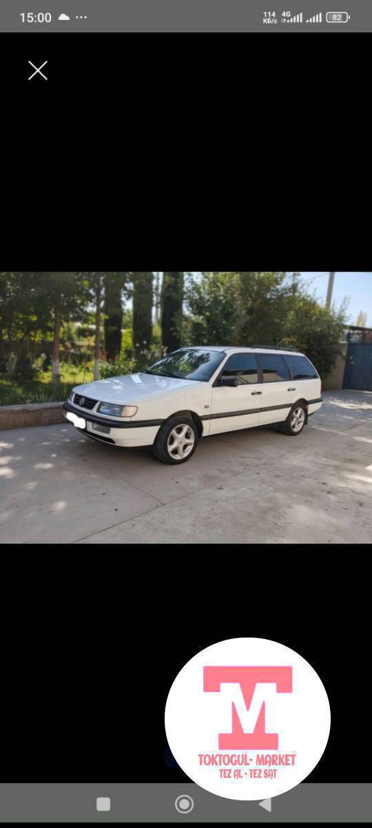 Фольксваген Пассат В4 1.8 моно 1996-ж.