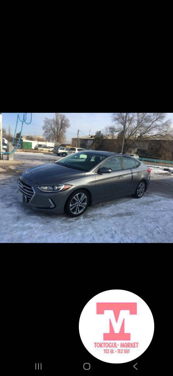 Хендай Элантра 2018 бензин 2 л сос идеально !