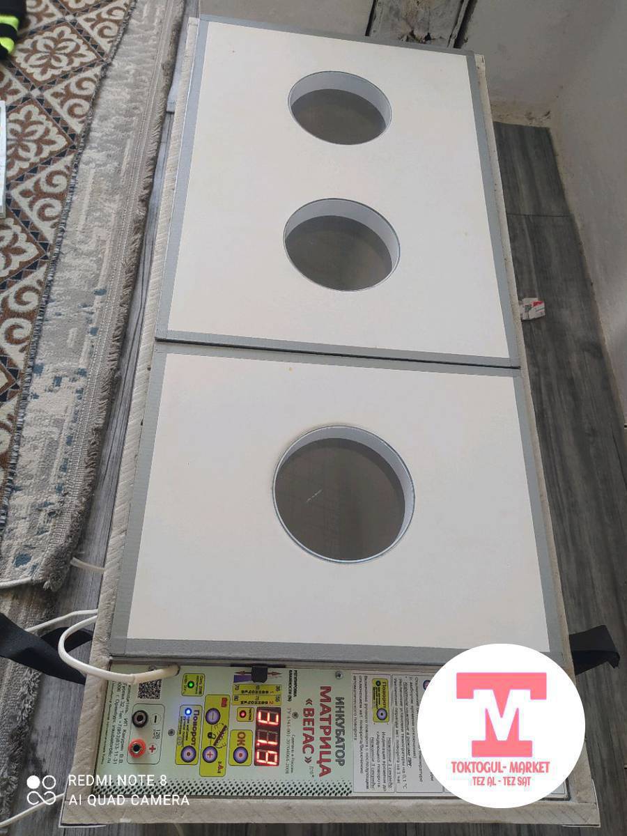 Матрица «Вегас» 90 жумурткалык инкубатор сатылат