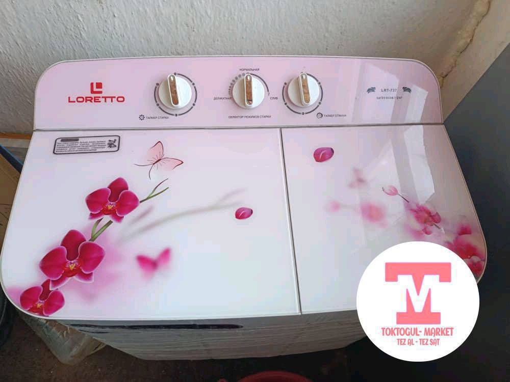 стиральный машина сатылат абалы жаны 2-3 жолу эле колдонулган  11500сомго  алынган сатылышы 8000 берем .