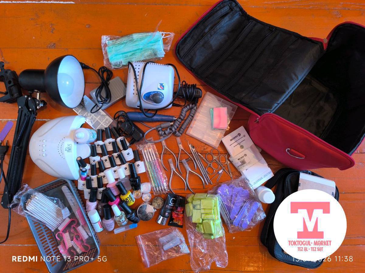 Маникюр тырмак жасоого инструмент баары бар 0503128929