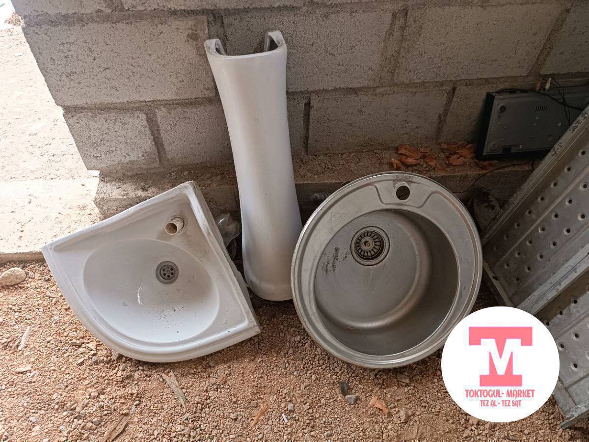 Раковина сатылат бу абалы жакшы чийиги жок таза колдонулган