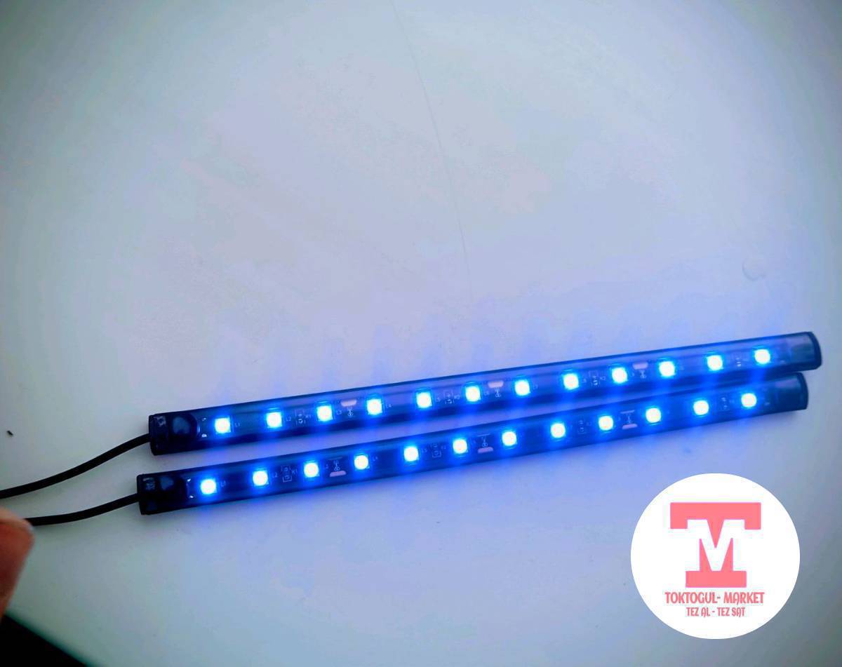 Светодиодная лента для мотоциклов и скутеров синяя и красная, Обдув для мотоциклов и скутеров синяя и красная, Стропы для мотоциклов