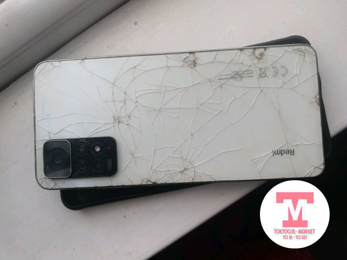 Шашылыш турдо редми нот 11 про сатылат 128 гб оперативка 8+4 катыбайт крышкасын жазатып аласынар