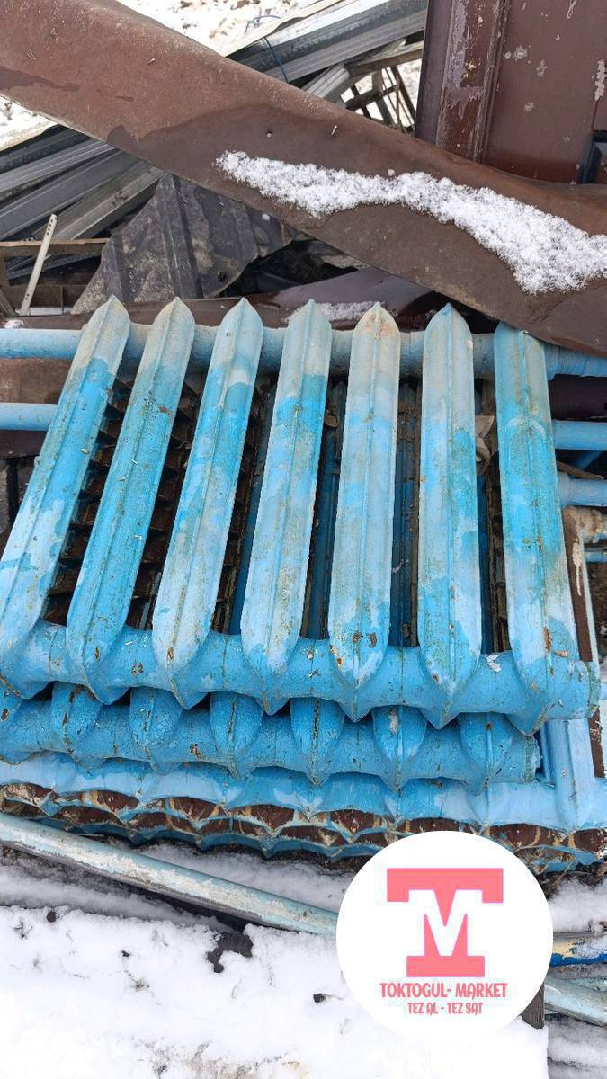 чугун батарея сатылат 6 шт баасы келишим баада