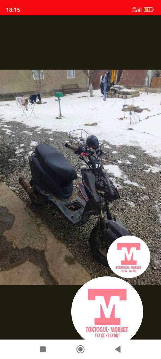 Салам алейкум сатылат абалы ото жакшы мотор май жебейт 165куб айфон го обмен бар 11или12мин  20мин деп жатам суйлошу жолу бар