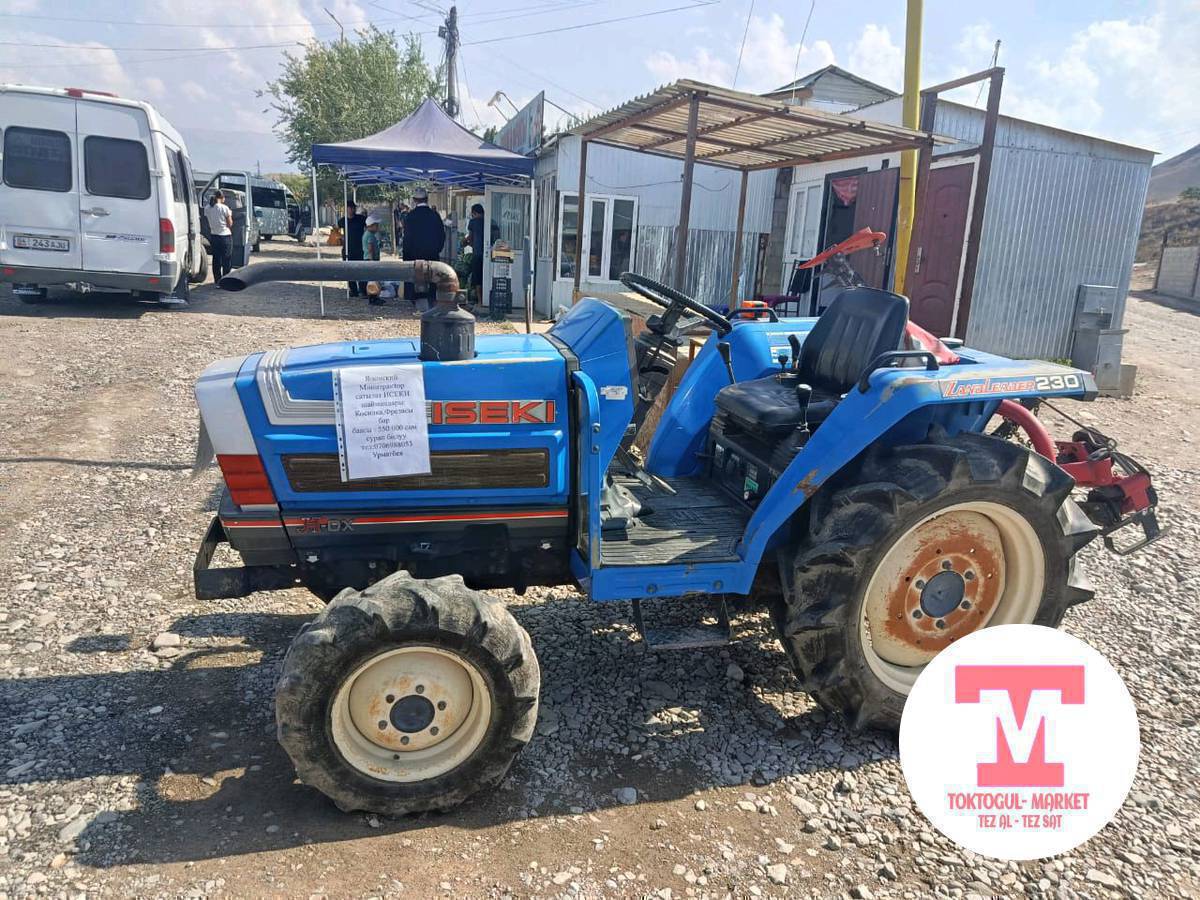 Японский мини трактор сатылат Исеки 4wd комплектисинде:Фреза-Косилкасы бар (свежий пригнан из Японии)