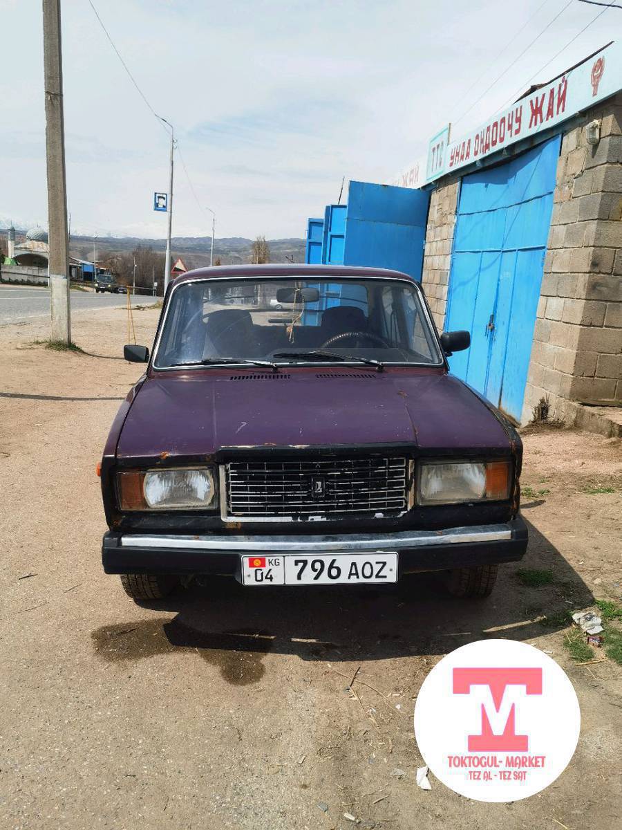 Ваз 21 07 сатылат Матор 6 Коробка 5 жылы 2006 Карбюратор. Состояние орто баасы 90 миң сом