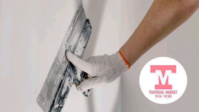 Шпаклёвка тартабыз жана откос чыгарабаз баардык түрүн