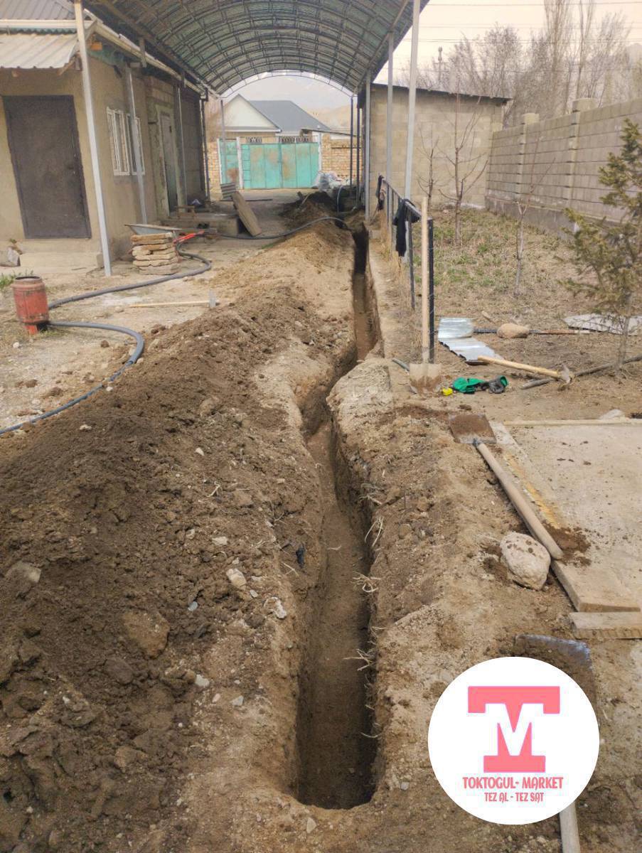 траншея казабыз метрин 300-400дон жерге жараша