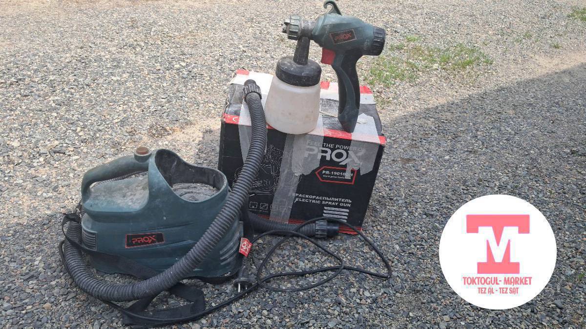 краскопульт сатылат абалы жакшы озунун кызматын жакшы аткарат  көчөттөргө дары чачса да  болот. Усталарга жакшы жардамчы, краска грунтовка чачканга ынгайлуу