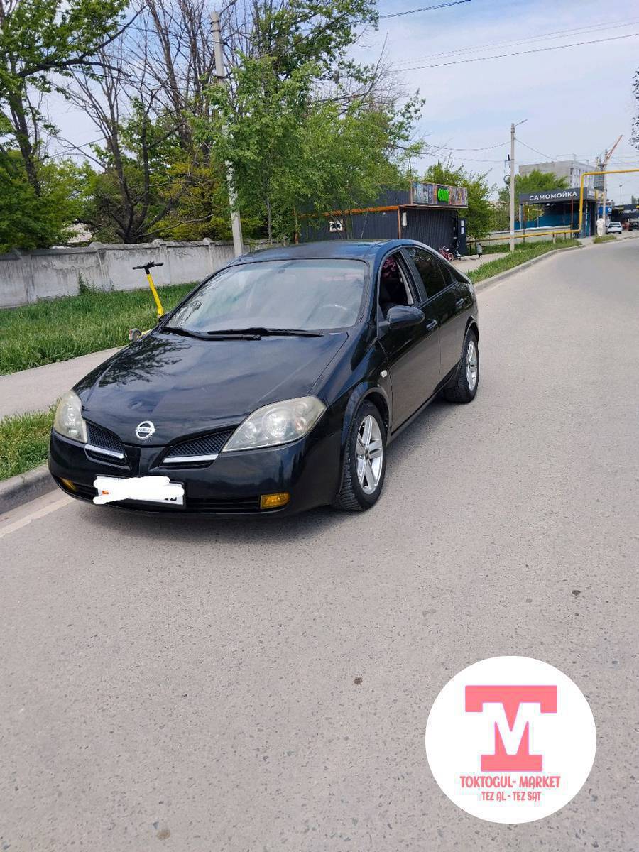 Ниссан примера сатылат жылы 2004 объем 1.8 Механика Левый руль