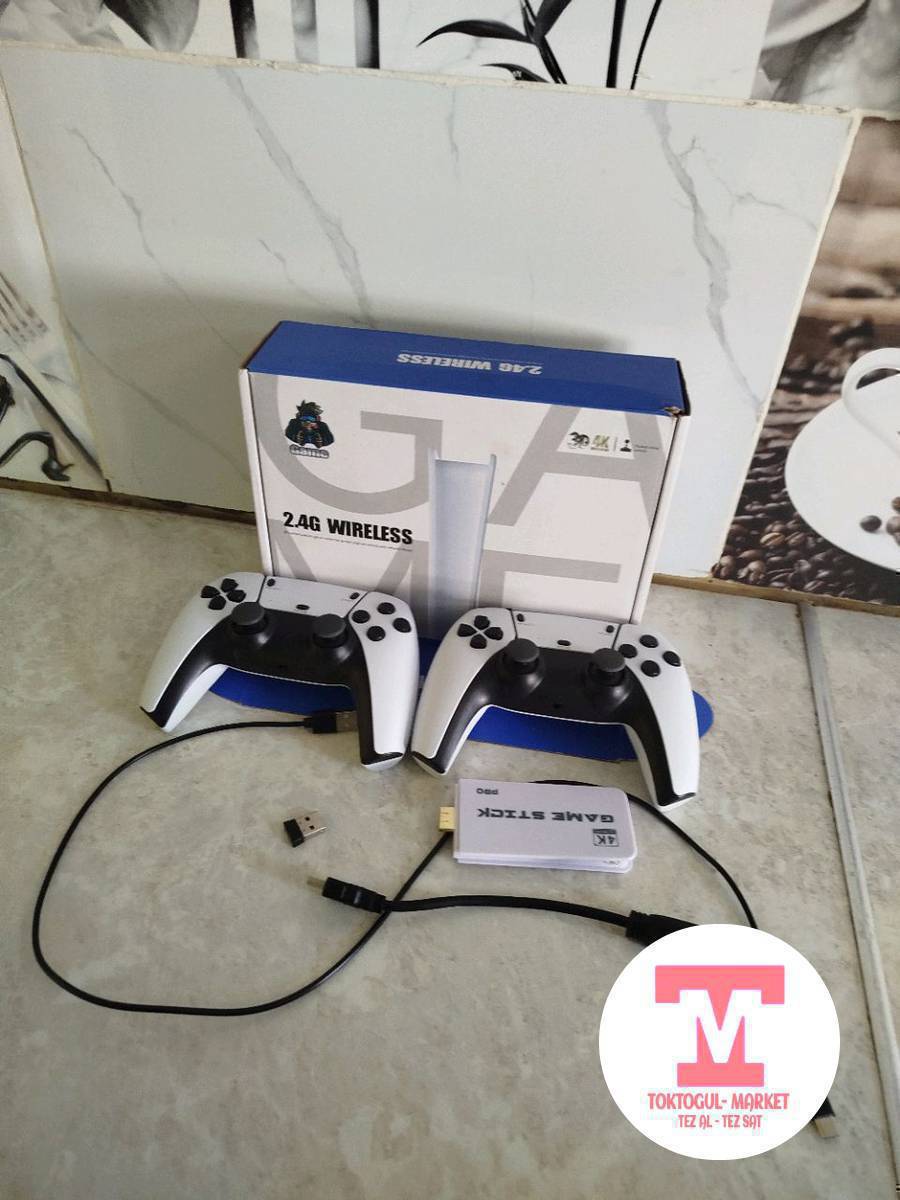 ичинде 20миң ойуну бар
САТЫЛАТ! 🎮
🔹 2.4G Wireless Game Stick (4K)
🔹 2 даана зымсыз джойстик
🔹 4K колдоосу бар
🔹 Retro оюндардын чоң жыйнагы
🔹 ТВга HDMI аркылуу туташат
🔹 Орнотуу оңой, колдонууга ыңгайлуу
📦 Комплекти толук:
✅ Game Stick
✅ 2 зымсыз джойстик
✅ USB кабылдагыч
✅ Кабелдер
✅ Кутусу менен
