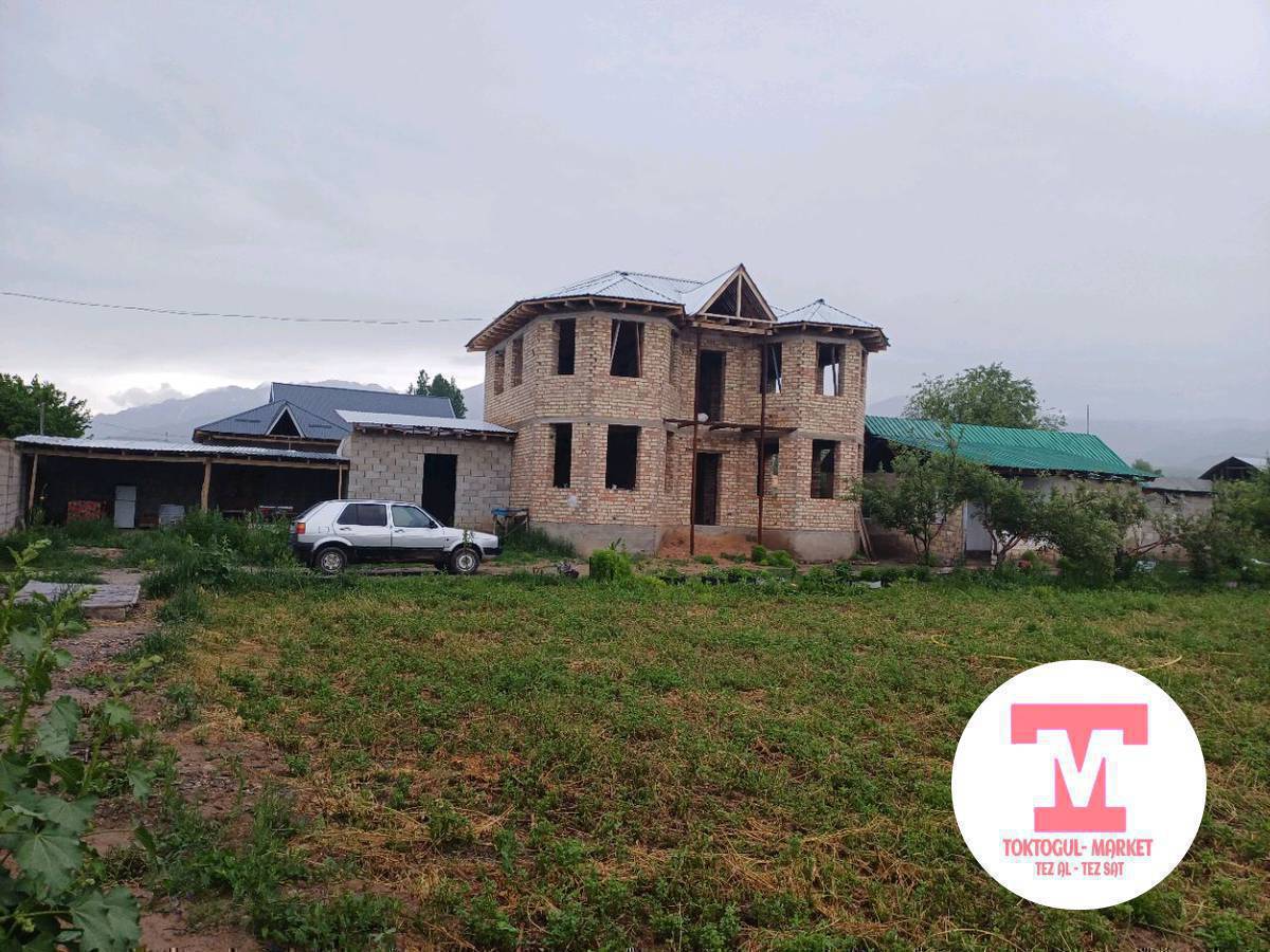 Жаны жолдон 15 сотык чон там сатылат. Времянка ,20 метр этаж сарай,багы,поливной,питьевой суусу бар. баасы 6 миллион ватсаптан жазыныздар албай калсам озүм чалам
