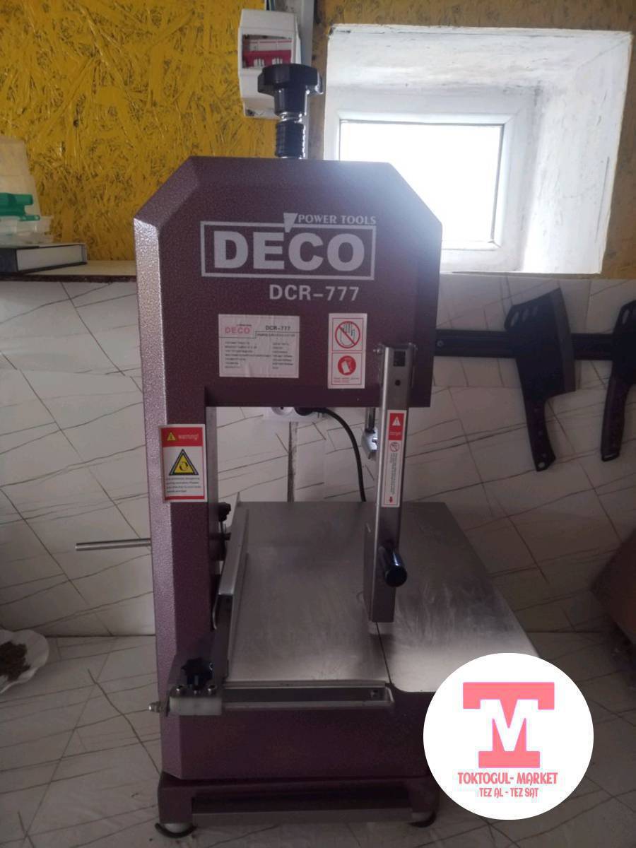 САТЫЛАТ! 🦴🔪
DECO DCR-777 сөөк кесүүчү аппарат
✅ Кубаттуулугу – 2000 Вт ✅ 220V тармакта иштейт ✅ Айлануу ылдамдыгы – 1420 ай/мүн ✅ Абалы – жакшы, иштөөгө даяр ✅ Кафе, ашкана, касапкана жана эт иштетүүчү жайларга ылайыктуу...
1 жыл гарантиясы бар жана 5 ара кошуп берем
0704323221